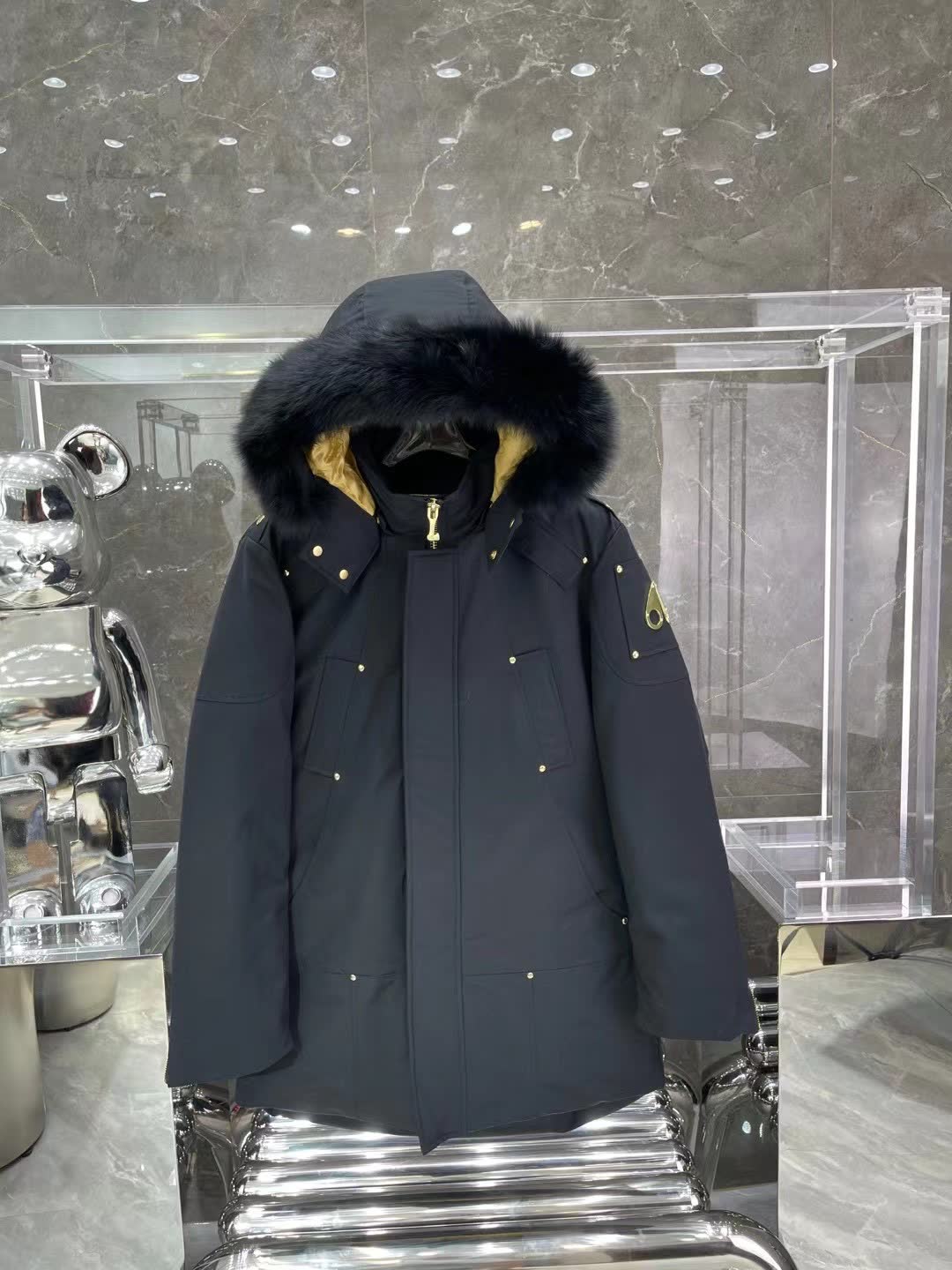 Moose Knuckles Fur-Trimmed Down Parka Moose Knuckles Fur-Trimmed Down Parka